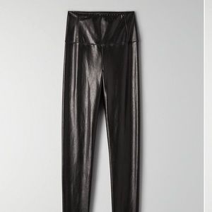 Wilfred Free Aritzia Daria Vegan Leather Pant
